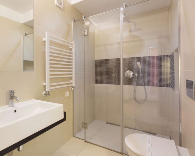 Studio-Apartment mit Balkon