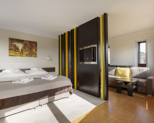 Studio-Apartment mit Balkon