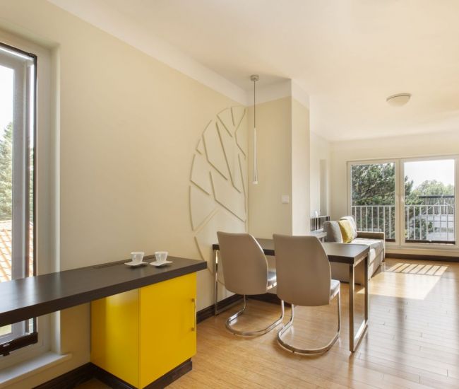 Apartament 4-os. Studio z balkonem