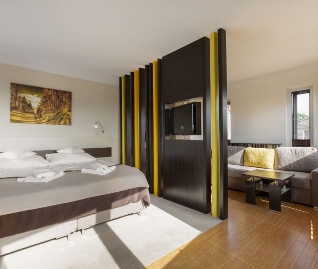 Apartament 4-os. Studio z balkonem